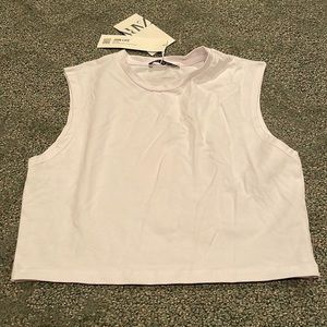 Zara cropped tank